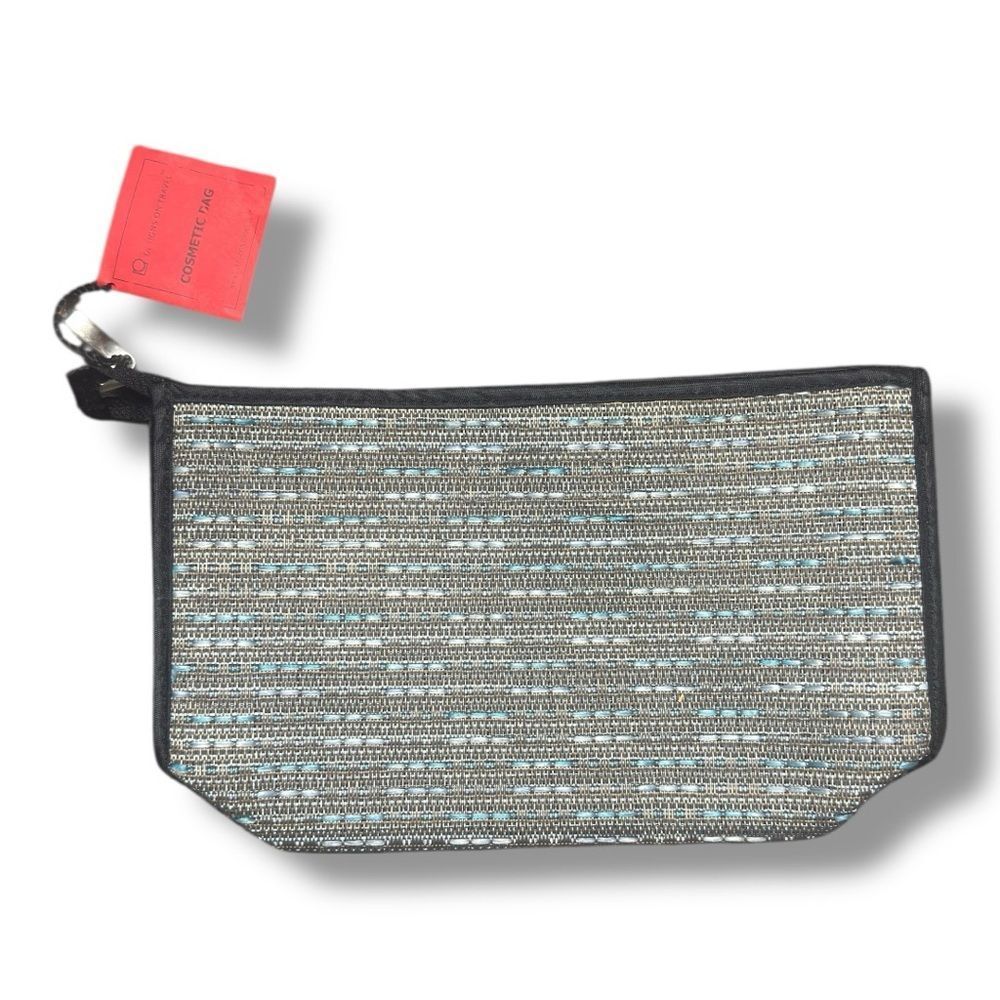 NWT Alan Stuart DOT Woven Clutch